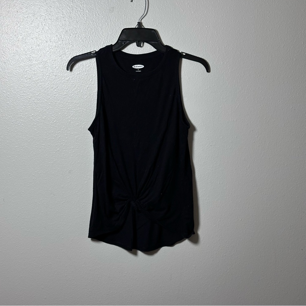 Old navy Women Sleeveless Black Tank Top size S